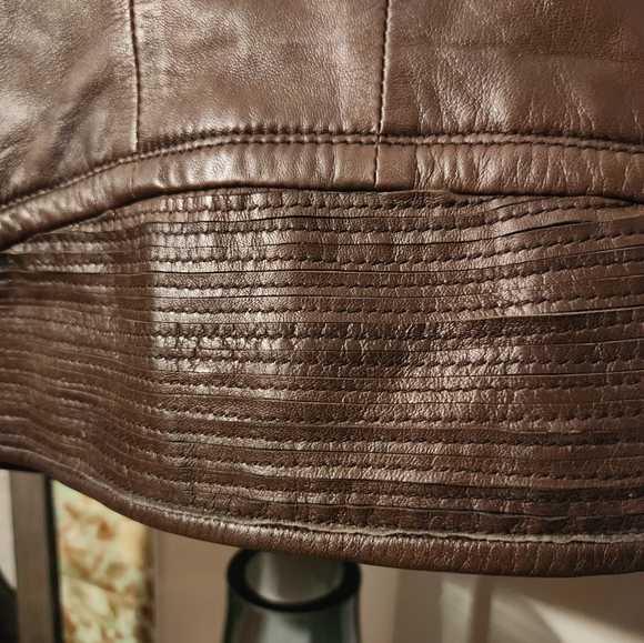 Badgley Mischka Gia leather jacket NWOT - Picture 11 of 15